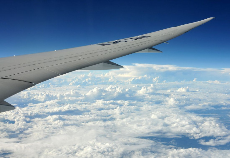 787 window view