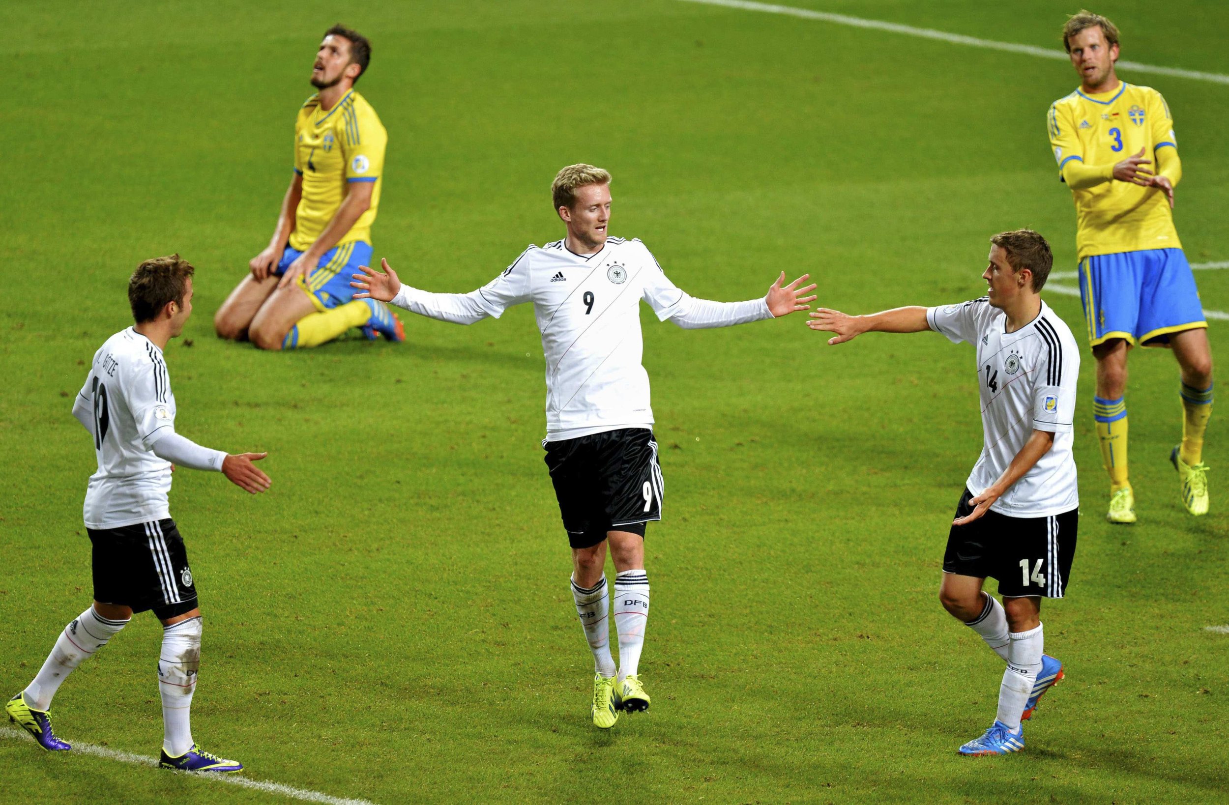 VIDEO Germany 53 Sweden Highlights; Schurrle HatTrick Sees Germany