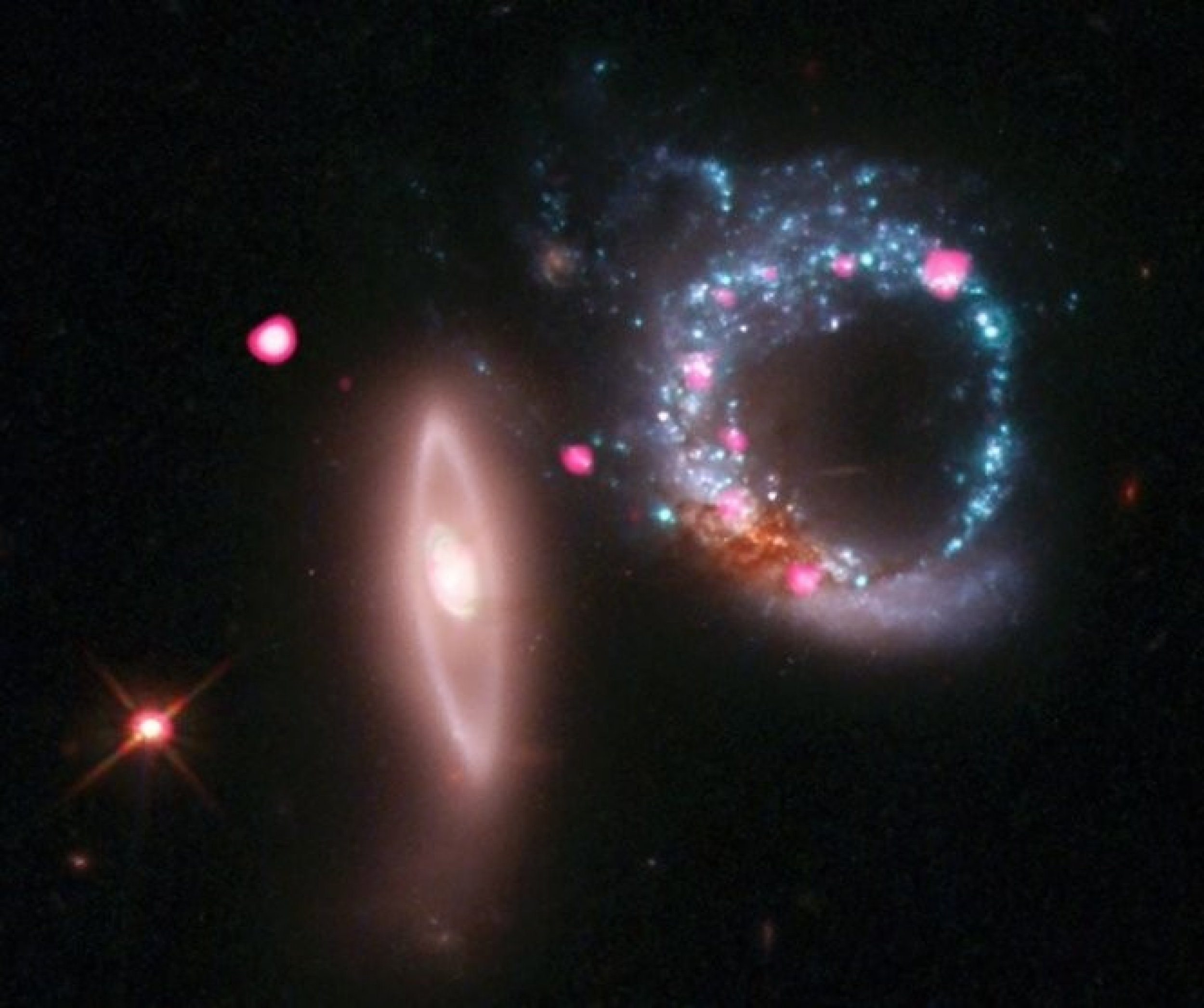 Giant Ring of Black Holes for Valentines Day