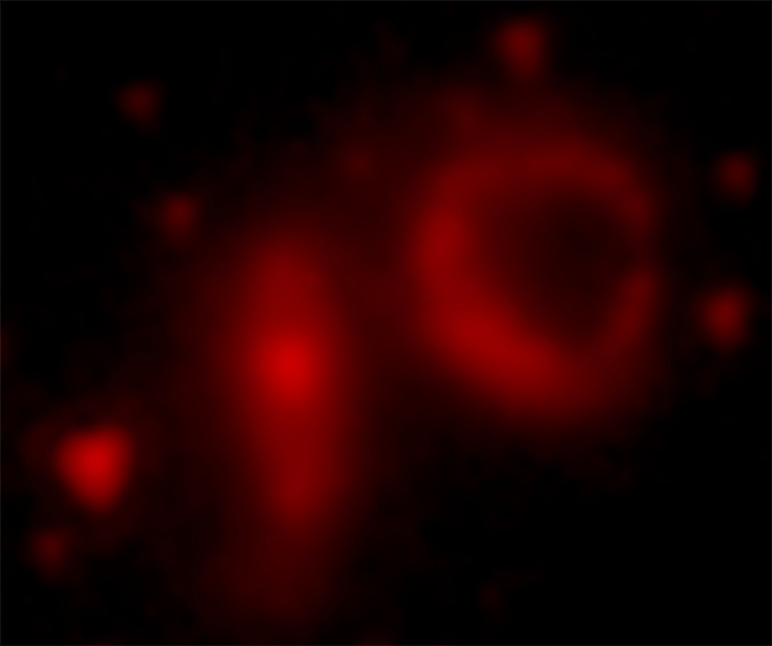 Infrared Image of Arp 147