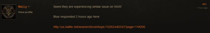 WoW Error 113
