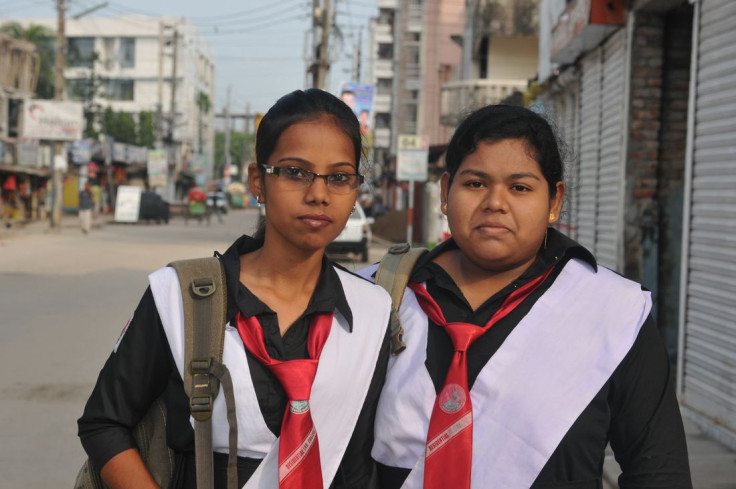 Students from Residential Laboratory College, Dhaka