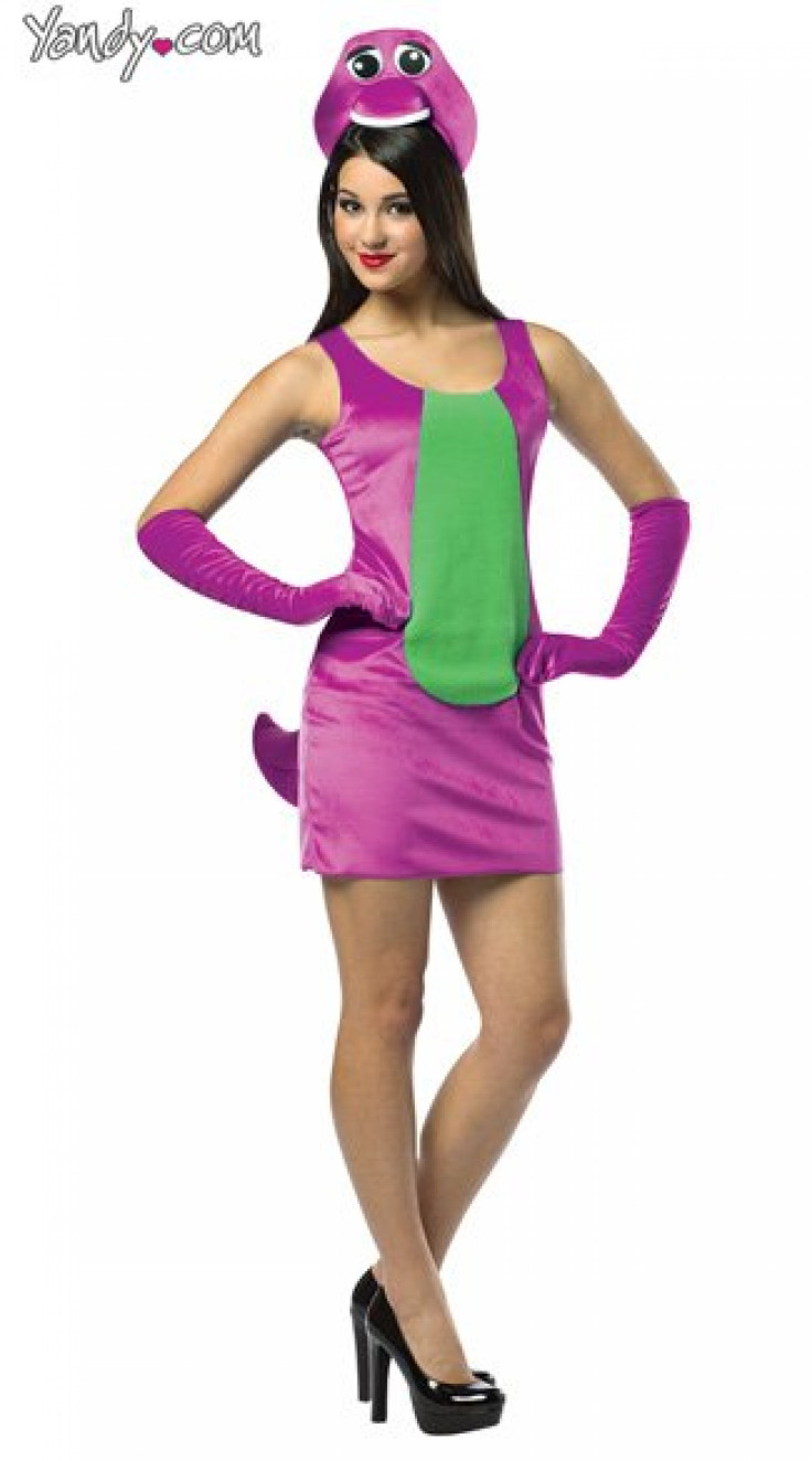 Sexy Barney Halloween Costume