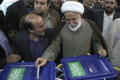 Former Parliament speaker Karroubi