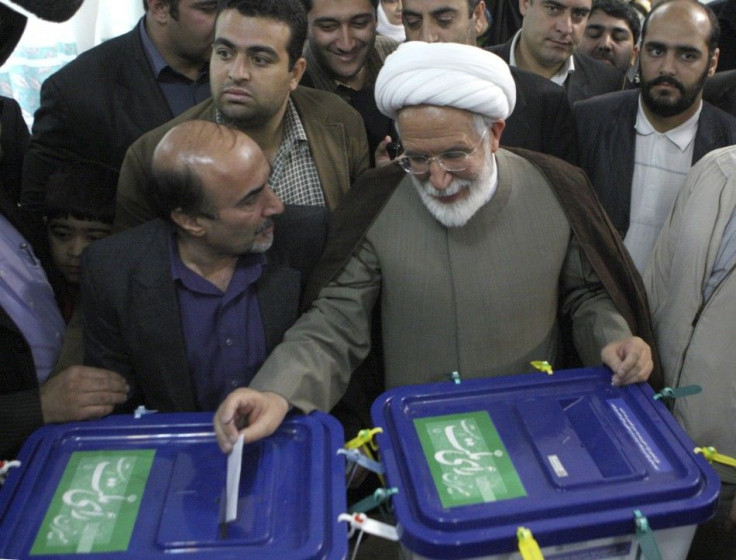 Former Parliament speaker Karroubi