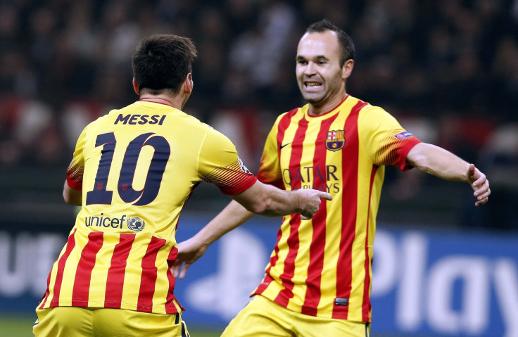 Lionel Messi, Andres Iniesta