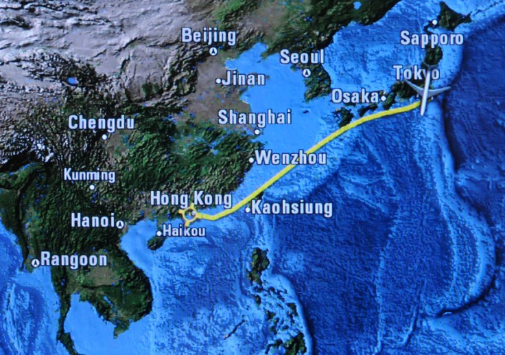 Cathay Pacific Inflight Map