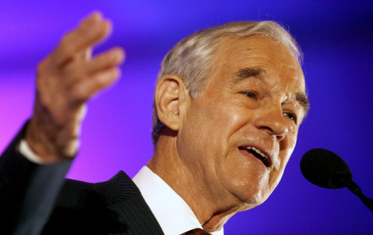 2012 presidential candidate Ron Paul