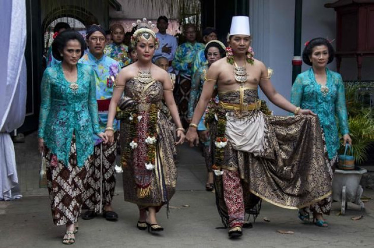 Royal wedding in Java