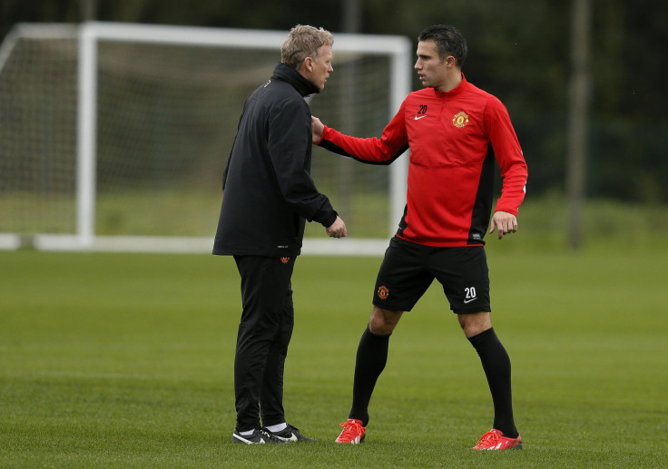 Robin van Persie, David Moyes