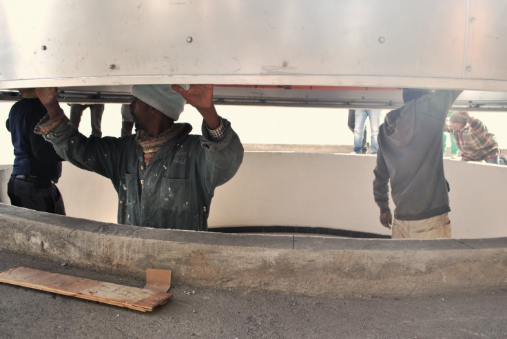 Workers on Entoto