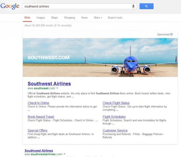 Google Tests Banner Ads