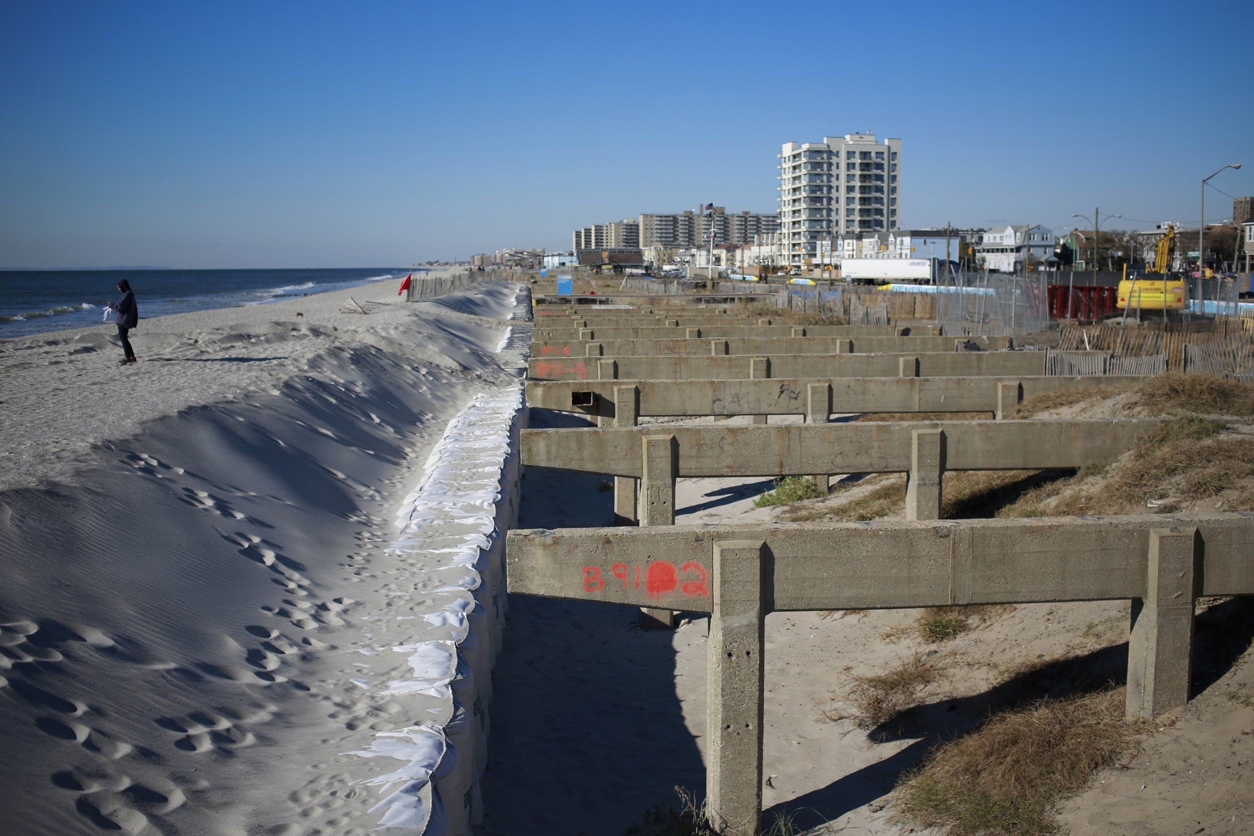 Rockaway Beach After Hurricane Sandy 