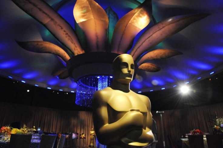 An Oscar statue is seen at a preview of the Governors Ball for the upcoming 83rd annual Academy Awards in Los Angeles