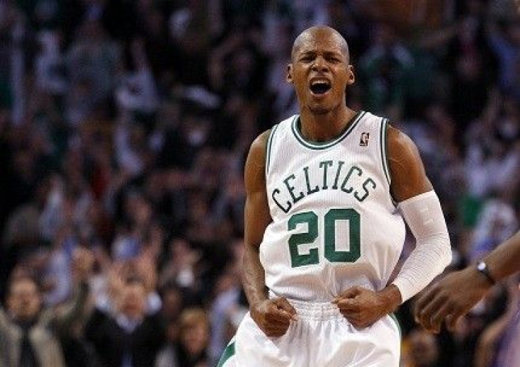 Ray Allen is the new three-point king