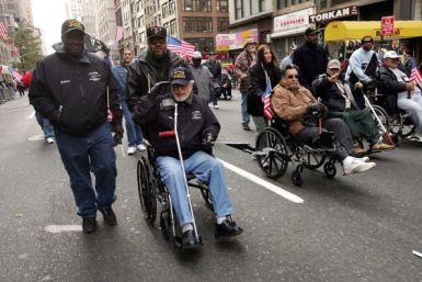 US Veterans Disabled NYC 2004 Getty