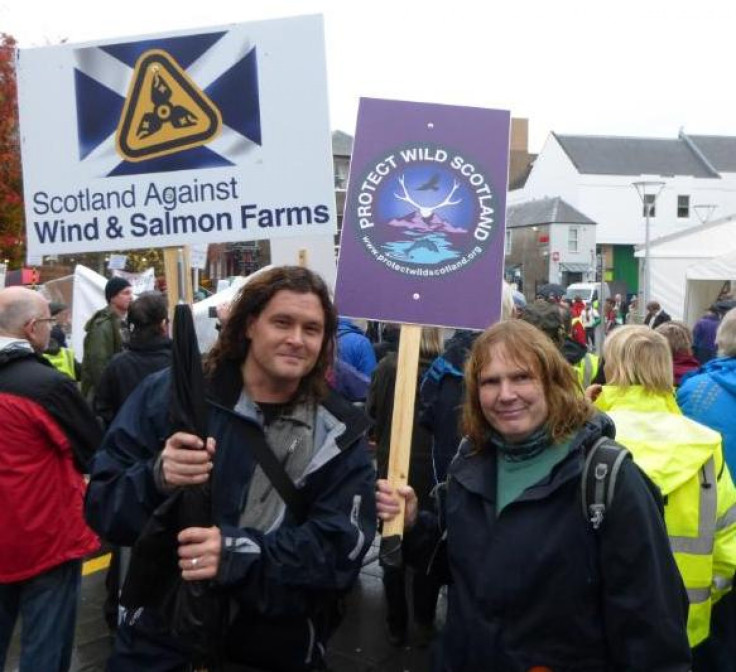 Protect Wild Scotland protesters