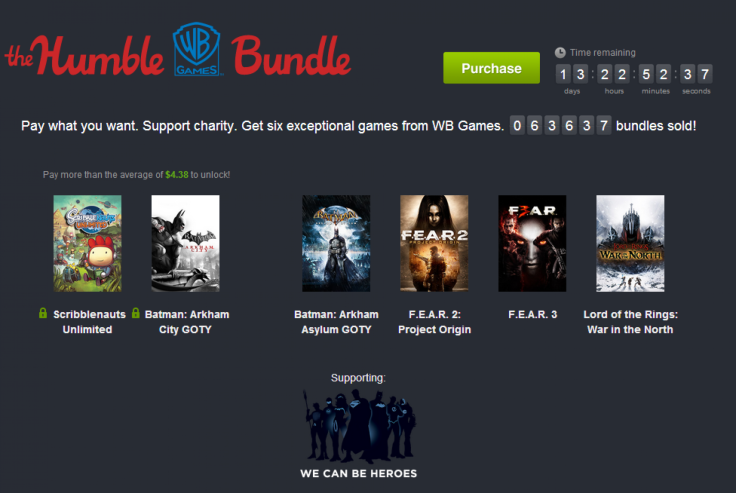 WB Games Humble Bundle