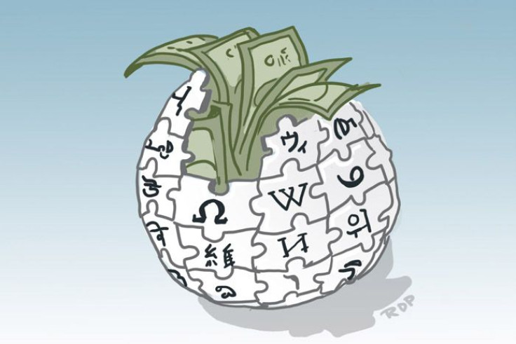 Wikipedia Paid Edits Cash Globe - Roxanne Palmer