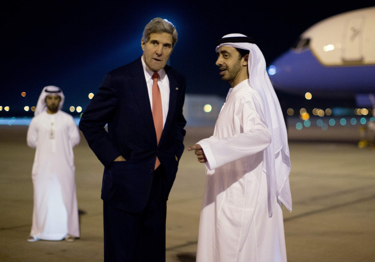Kerry in Abu Dhabi