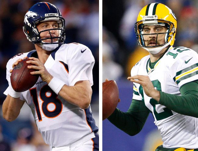 Peyton Manning Aaron Rodgers