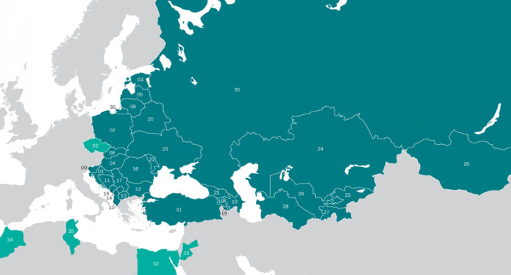 EBRD Map