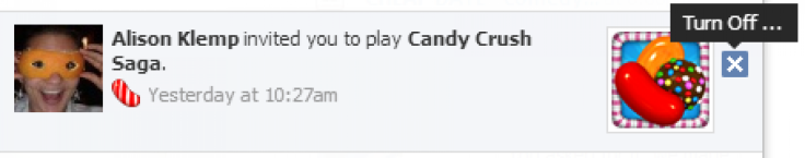 Turn Off Candy Crush 1