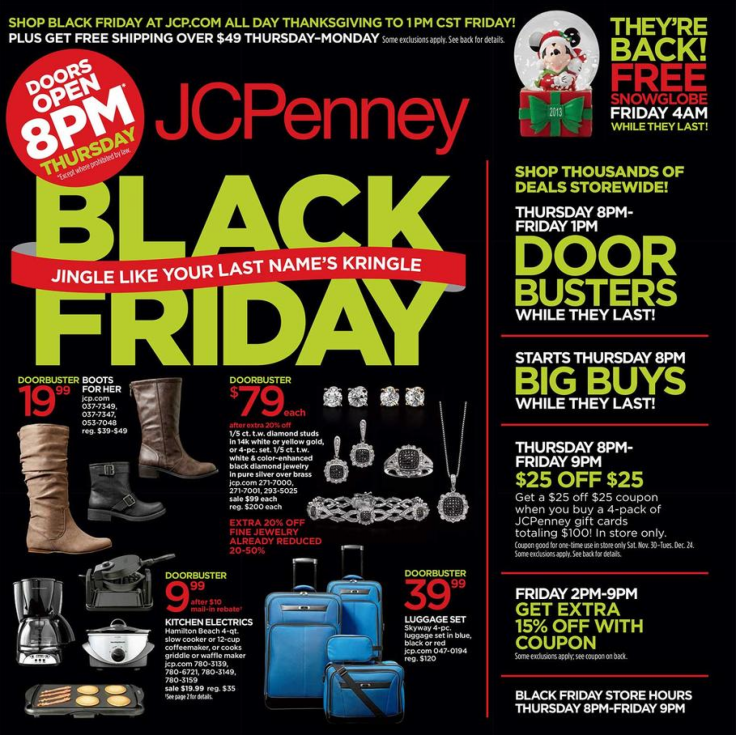 Black Friday 2013 Sale Ads Roundup: JCPenney