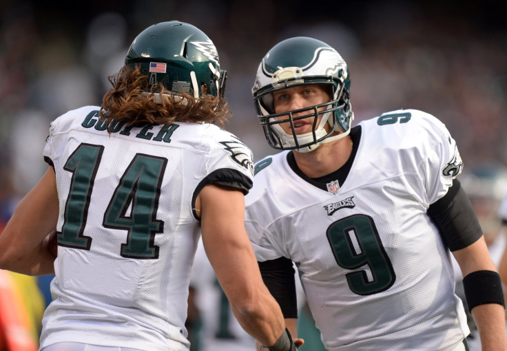 Riley Cooper Nick Foles Philadelphia Eagles