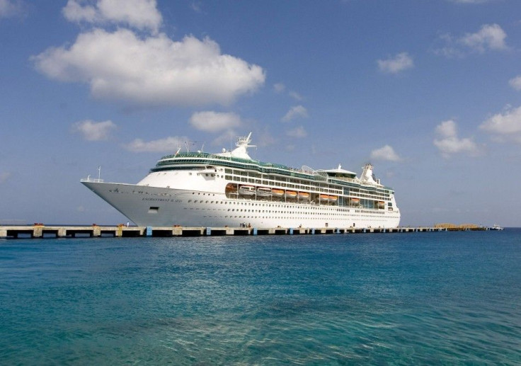 A Royal Caribbean's cruise ship, Enchantment of the Seas