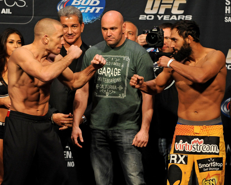 Georges St-Pierre Johny Hendricks UFC 167