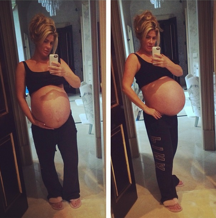 Kim Zolciak 9-Months Pregnant