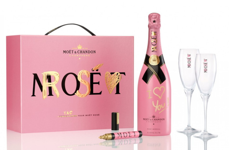 Moët & Chandon celebrates love with personalized Rosé Impérial.