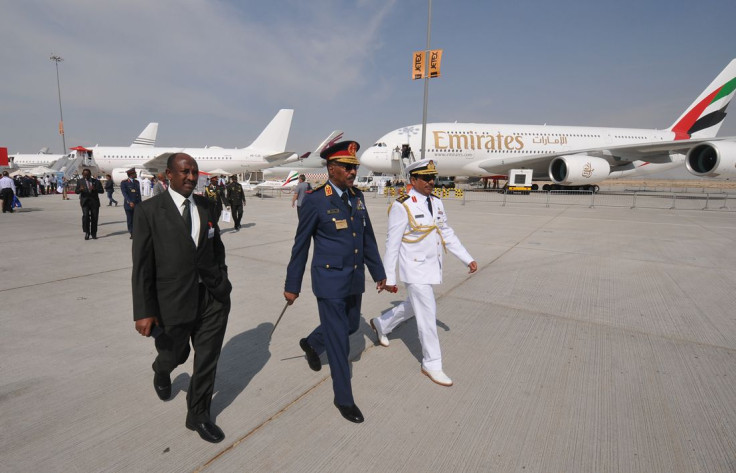 Airbus A380 Dubai officers