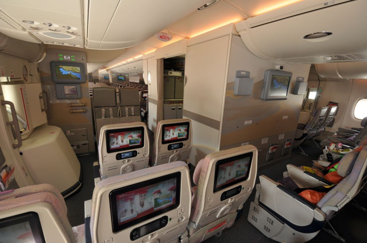 Emirates Airbus A380 economy mid 