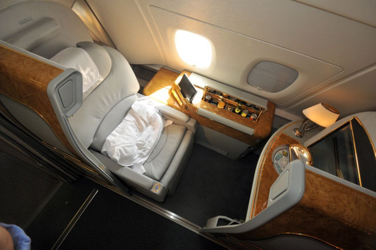 Emirates Airbus A380 first class A