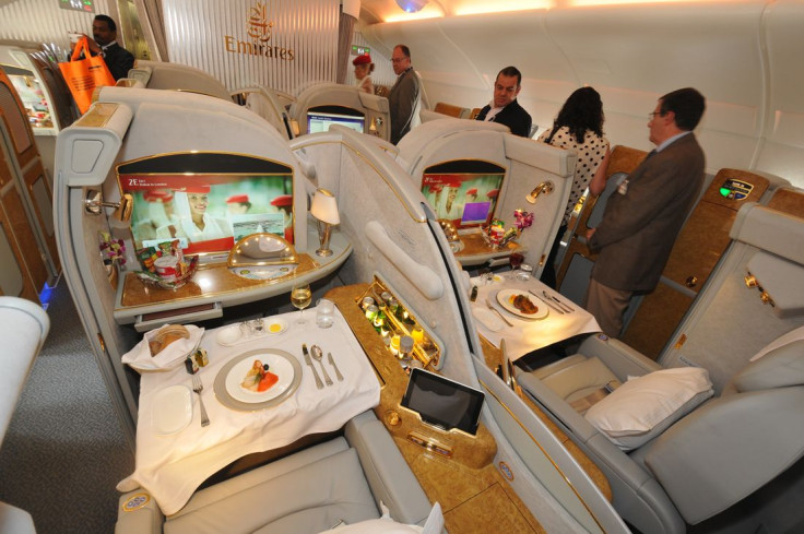 Emirates Airbus A380 first class C