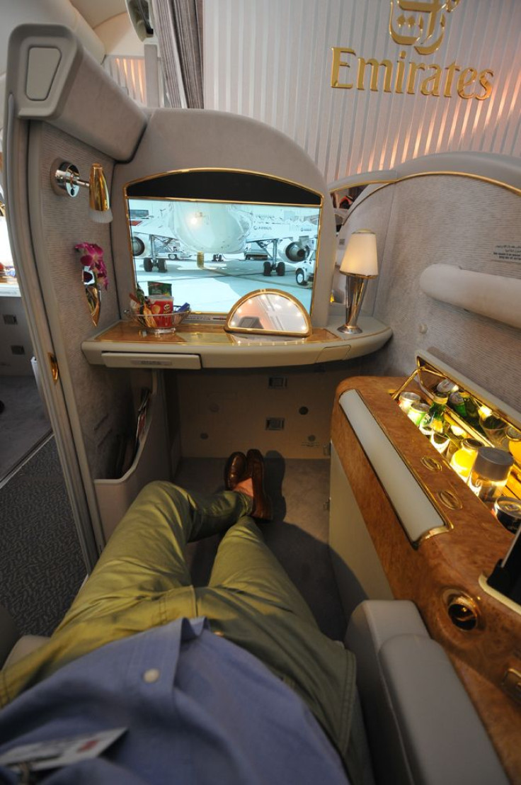 Emirates Airbus A380 first class D