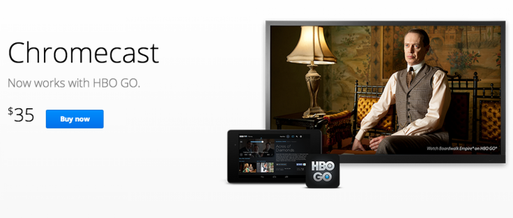 Google Chromecast Supports HBO Go App