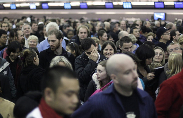 JFK crowds