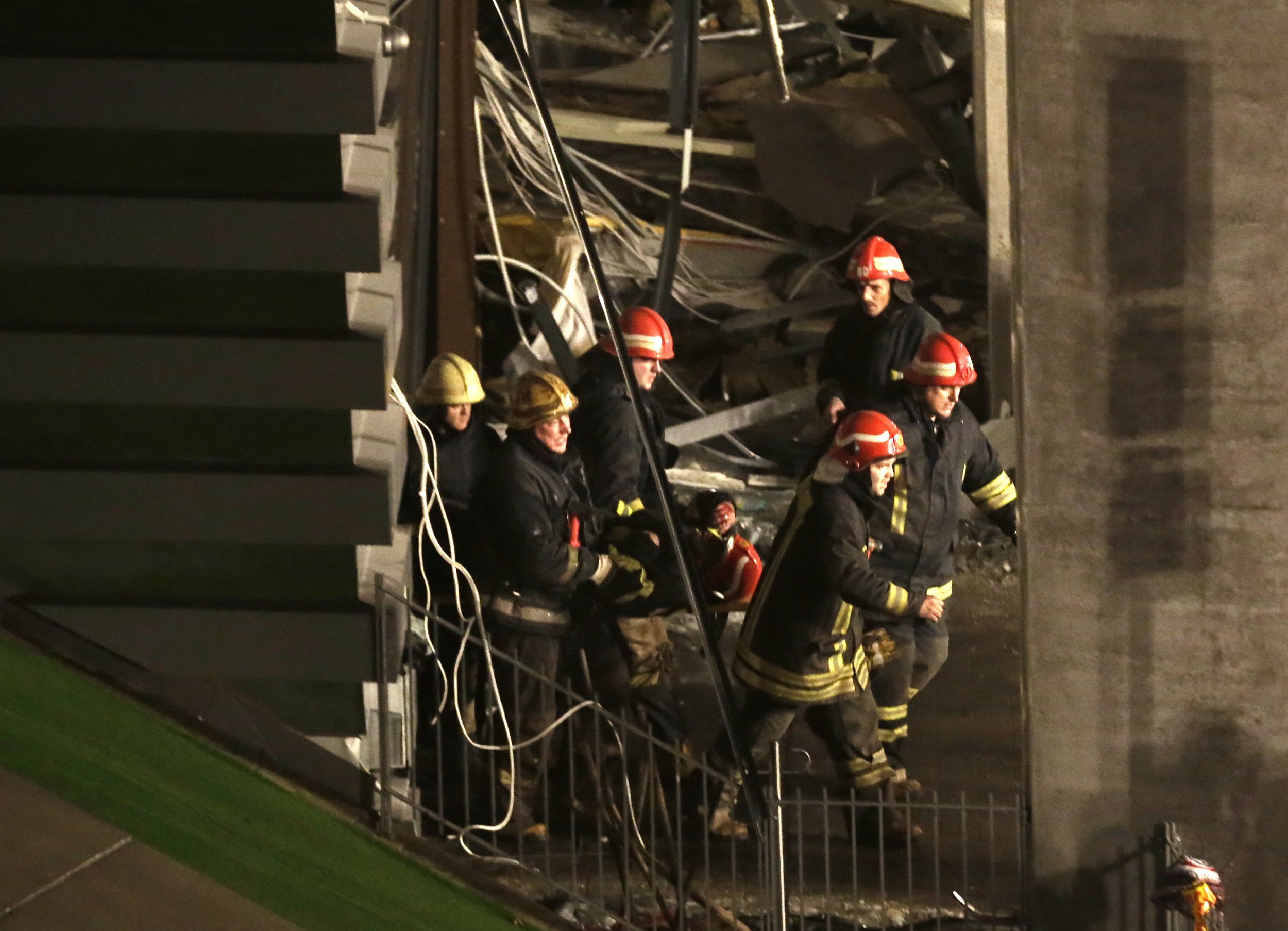 Latvia Supermarket Collapse Deaths rise as rescue continues  