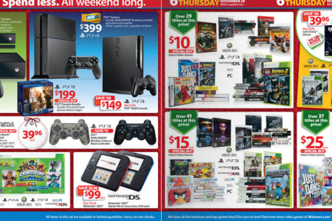 Walmart Black Friday Video Game Deals