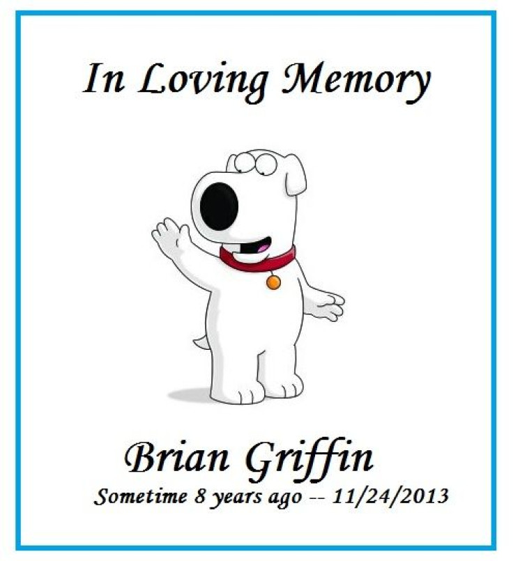 Brian Griffin Family Guy