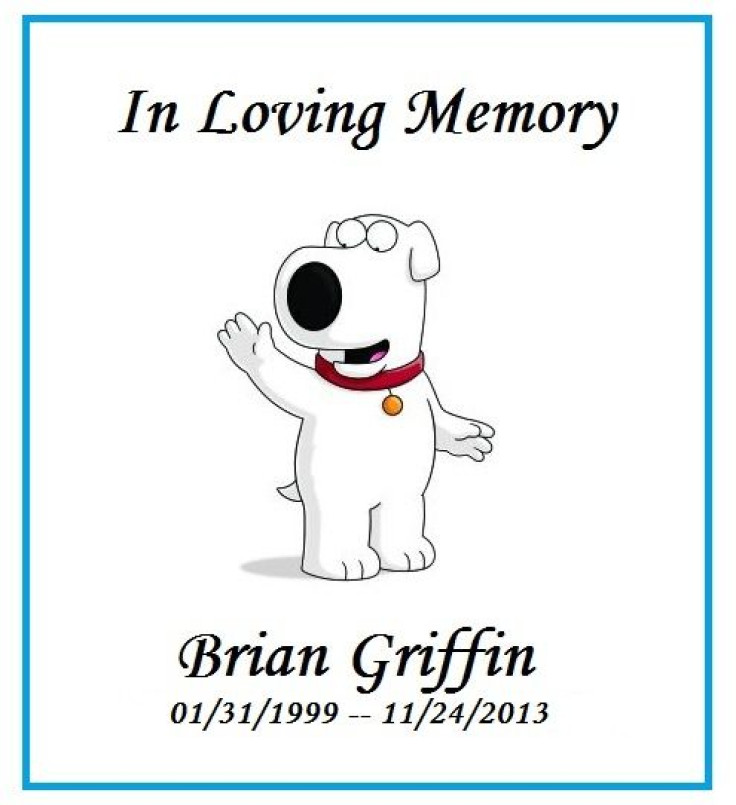 Brian Griffin Family Guy