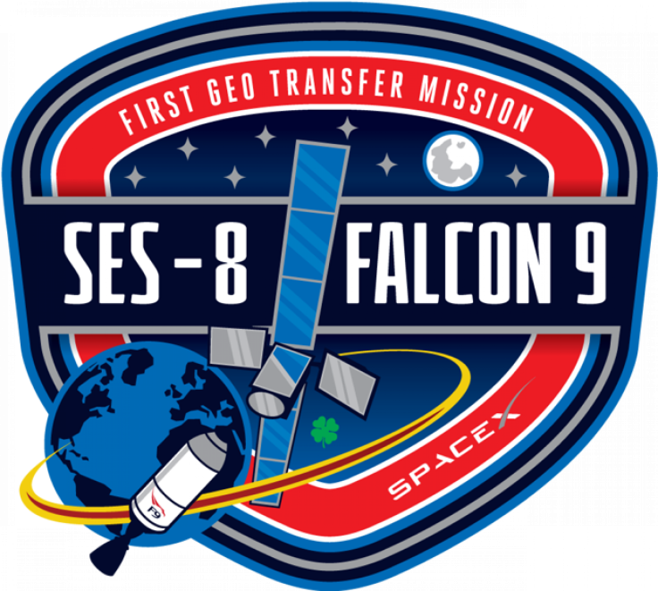SpaceX SES-8 Launch Patch