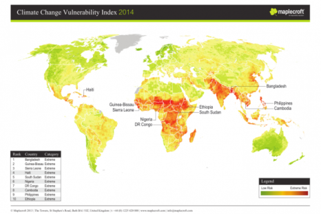 164834-Climate_Change_Vulnerability_Index_ 2014_Map