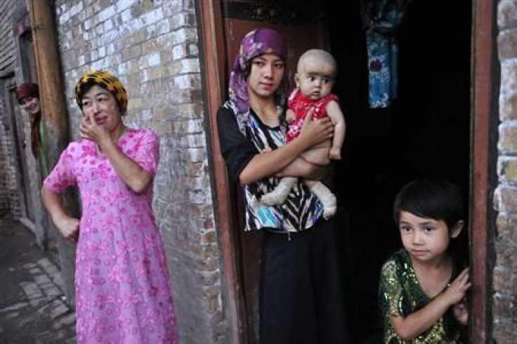 Uighur family