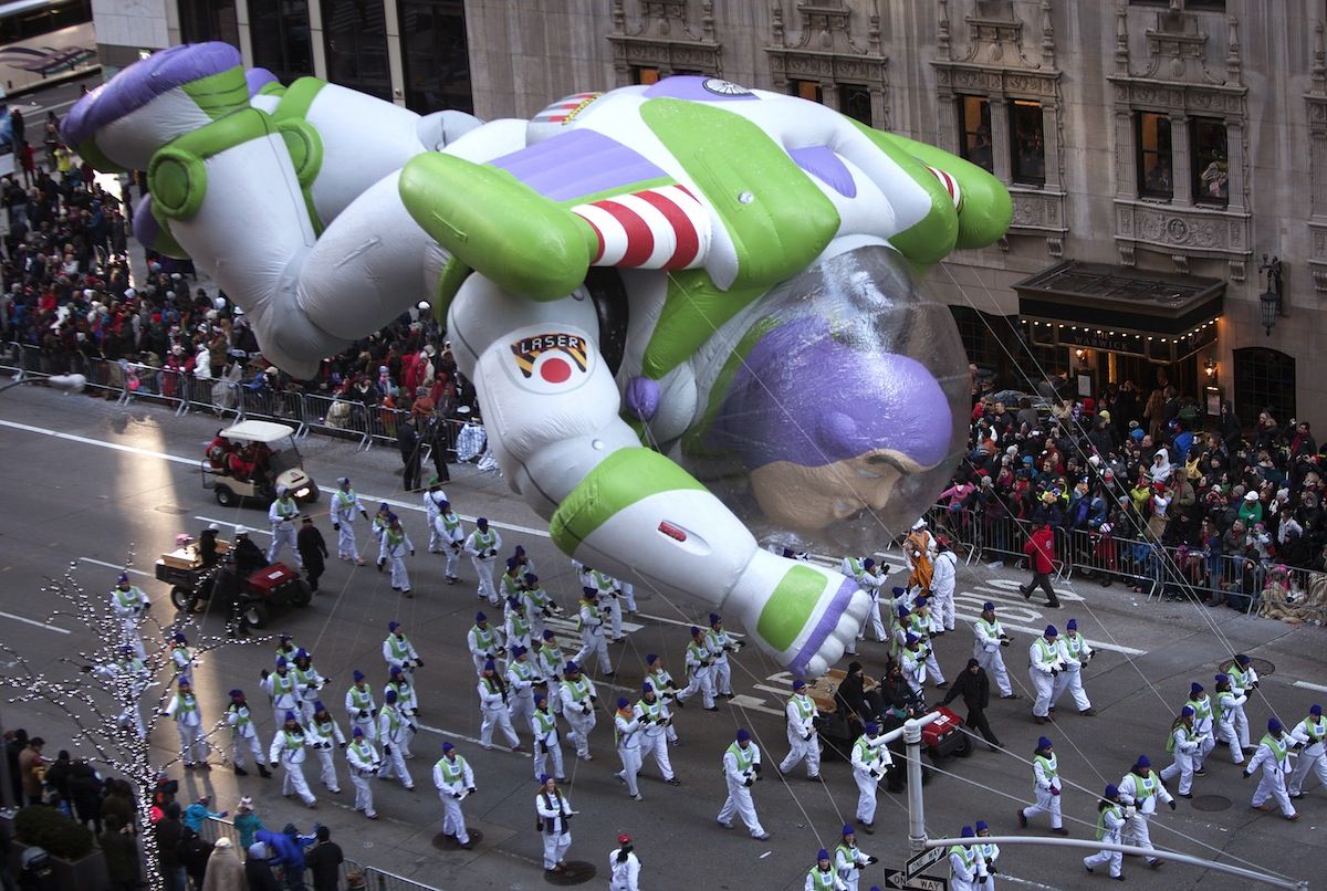 Buzz Lightyear Float Thanksgiving Parade