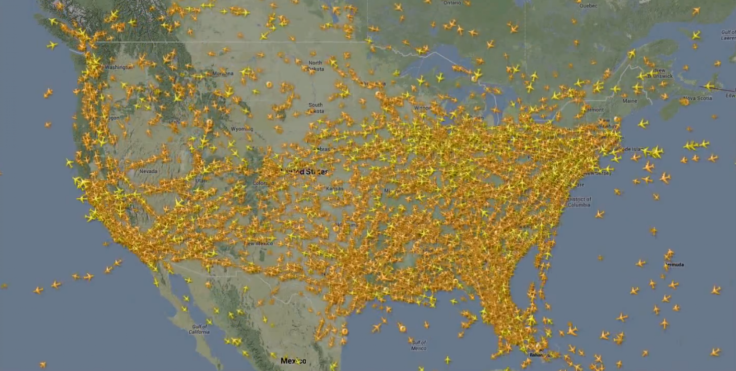 Thanksgiving Day Eve Flight Timelapse