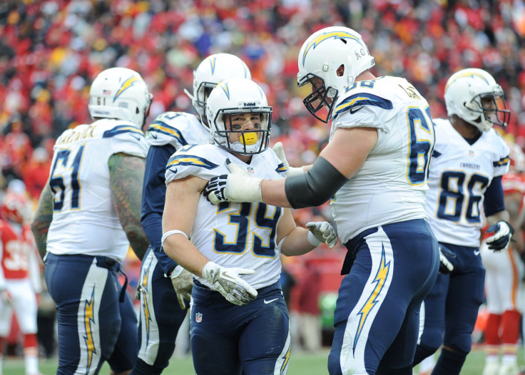 Danny Woodhead San Diego Chargers